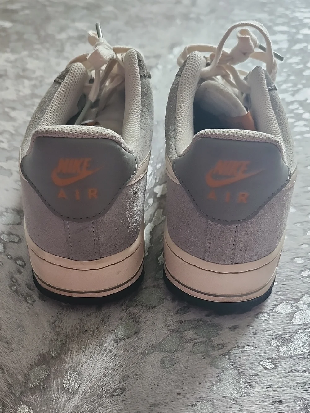 Nike Air Force 1 '07 LV8 EMB Light Pumice Pale Ivory Sz8